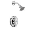 Moen Commercial Chrome Posi-Temp All-Metal Trim Kit And Easy Clean Showerhead