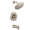 Moen Eva Brushed Nickel Posi-Temp Tub/Shower 2.0 To 1.75