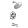 Moen Eva Chrome Posi-Temp Tub/Shower 2.0 To 1.75 GPM