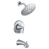 Moen Glyde Chrome Posi-Temp Tub/Shower 2.0 To 1.75