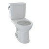 Toto® Drake® II 1g® Two-Piece Round 1.0 GPF Toilet With Cefiontect® Colonial