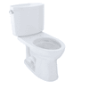 Toto® Drake® II Two-Piece Elongated 1.28 GPF Toilet With Cefiontect® Cotton