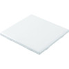 Daltile Countertop Ceramic Tile, 4-1/4 X 4-1/4", White Semi-Gloss Box Of 100
