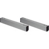 Quantum Storage Systems Skates For Floor Track Systems Aluminum Package Of 2