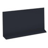 Roppe 42 In. X 7 In. Black Rubber Stair Riser