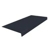 Roppe 12 X 4 Ft Black Square Rubber Square Nose Stair Tread