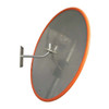 Duravision 12" Stainless Steel Convex Food Safety Mirror