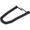 Adamax 7' Telephone Handset Cord, Black, Package Of 5