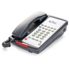 Aegis 10-08 Black 1-Line Hotel Phone With 10-Programmable Service Key