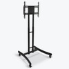 Luxor Fp1000 Adjustable Height Rolling 32-70 Tv Stand, Black