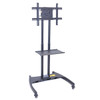 H. Wilson Flat-Panel Mobile Tv Stand Up To 60 In W/ Mount Tv