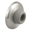 Dr Wall Stop, 2-1/2 In., Rubber Bmpr, Stn Nkl