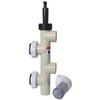 Pentair 2 In De/Sand Valve Kit PVC Slide W/ Unions