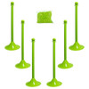Mr. Chain Safety Green Light Duty Stanchion And Chain Kit