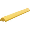 3 X 6 X 48 Yellow Ultra Plastic Parking Block Stop