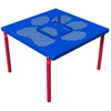Barkpark Playful Paw Table (Red/Blue)