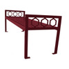 Ultrasite Burgundy Portable Huntington Bench 6'