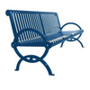 Ultrasite Blue Portable Durham Bench 6' Vertical Slat