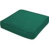 Fiberbuilt Umbrellas Custom Cushion Pool/Floor Pillow In Sunbrella Forest Green
