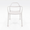 Kfi Express Yourself Indoor/outdoor Solid Polypropylene Chair In White