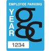 Custom Parking Permit Window Stickers, 2-1/4 X 3, Package Of 100
