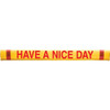 Gate Arm Sleeve, Yellow Stock Legend Have A Nice Day