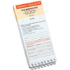 Parking Violation Tags, Tow Warning, 4-1/4" X 8-1/2", Book Of 50