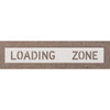 Stock Complete Word Parking Stencil - Loading Zone, 10 Letters