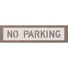 Stock Complete Word Parking Stencil - No Parking, 10 Letters