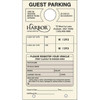 Guest Parking Tags, Ivory, 4-1/4 X 7-3/4, Package Of 100