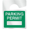 Write-On Plastic Parking Permit Tags, Reflective, Green, Small, Package Of 100