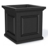 Mayne Nantucket 20x20 Square Planter - Black
