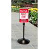 Iron Sign Stanchion, Large