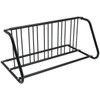 10-Bike Double-Sided Grid Rack (Black)