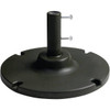 Cement Filled 35 Lbs. Black Patio Umbrella Base