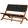 Patio Sense Sava Folding Wooden Indoor/Outdoor Bench