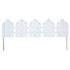 Emsco 22' Dackers Resin Flexible Fence Border - White
