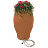Emsco Rescue 60 Gallon Resin Stoneware Rain Barrel With Planter - Terra Cota