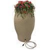 Emsco Rescue 60 Gallon Resin Stoneware Urn Rain Barrel With Planter - Sand