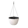 Mayne Caprio Hanging Planter - White 3885-W