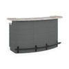 Suncast Commercial Backyard Oasis - Entertaining Bar - Cool Gray