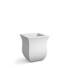 Mayne Valencia 16x16 Square Planter  - White