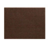 M+a Matting Waterhog Squares Fashion Mat Dark Brown 4'X8' Smooth Backing