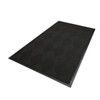 M+a Matting Waterhog Diamond Fashion Mat Charcoal 3'X6' Smooth Backing