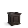 Mayne Nantucket 16x16 Square Planter - Espresso