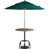 Grosfillex 7-1/2' Windmaster Umbrella Forest Green