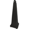 Rubbermaid Commercial Groundskeeper Resin Smoking Cigarette Receptacle (Black)