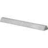 Vestil 47-5/8" Gray Recycled Plastic Car Stop