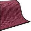 M+a Matting Waterhog Squares Classic Floor Mat, Bordeaux, 10' X 3'