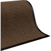 M+a Matting Waterhog Squares Classic Floor Mat, Dark Brown, 10' X 3'
